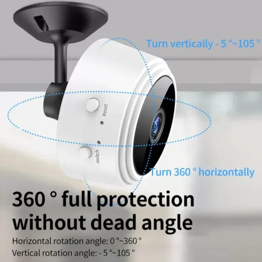 A9 Mini WiFi Camera – Full HD 1080p Portable Security Camera