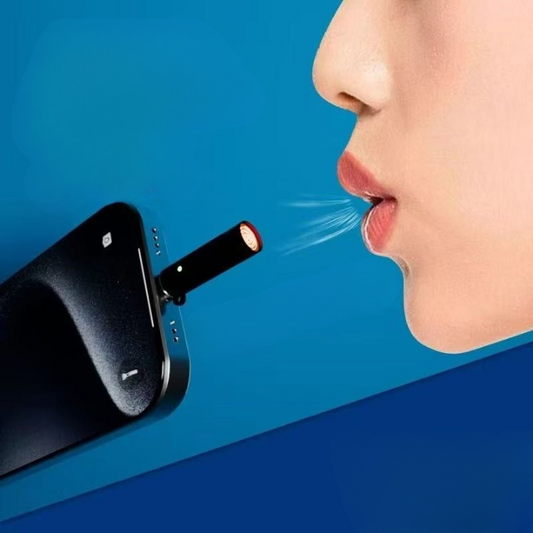 Windproof Mobile Phone Charging Lighter – Outdoor USB Cigarette Lighter for Smartphones With Box