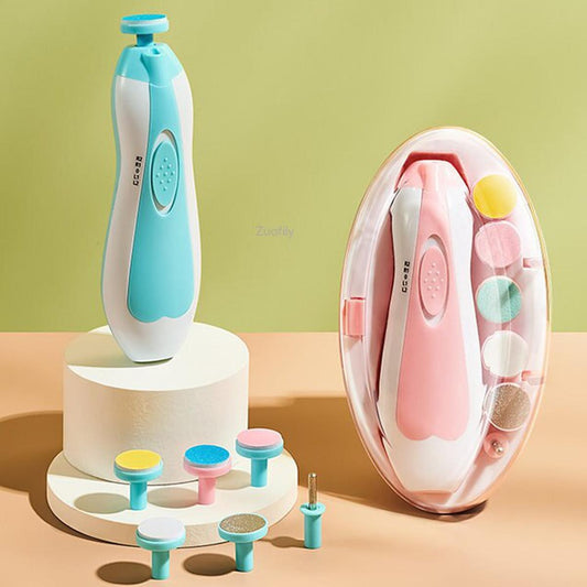 Electric Nail Clipper Baby Nail Trimmer Clipper Set In Random Color Designed As An Electric Nail Clipping And Trimming Set (Random Colors)