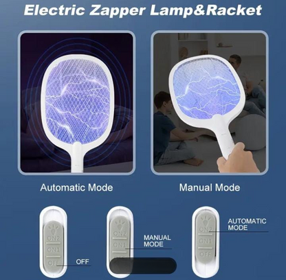 Rechargeable Mosquito Racket With Stand Electric Insect Killer