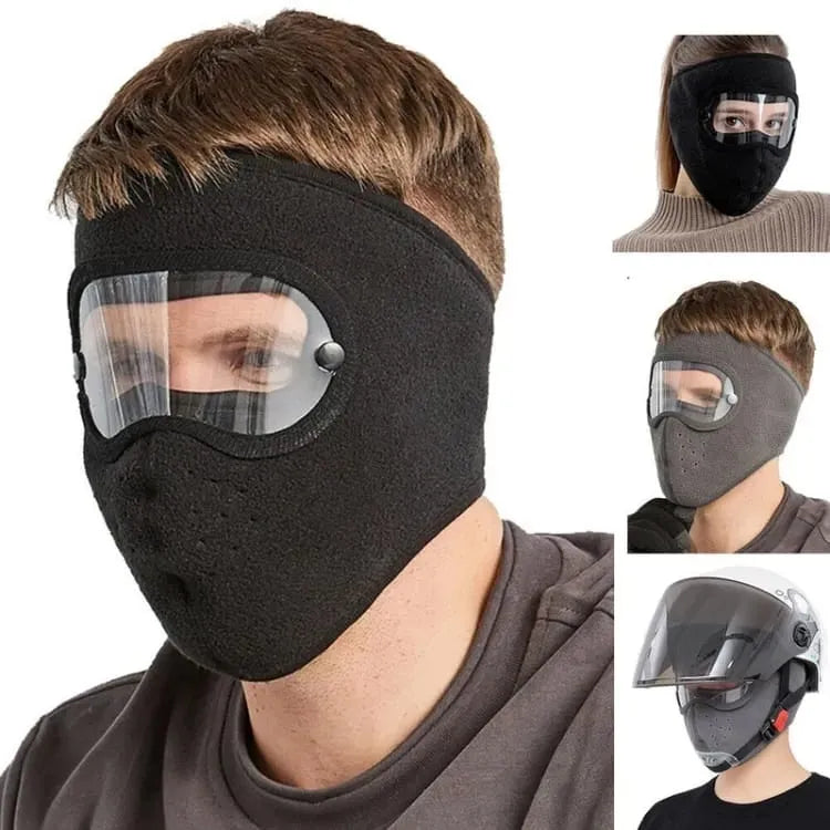 Windproof Anti Dust Full Face Masks Cycling Ski Breathable Masks