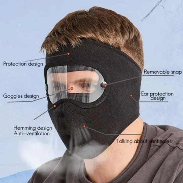 Windproof Anti Dust Full Face Masks Cycling Ski Breathable Masks